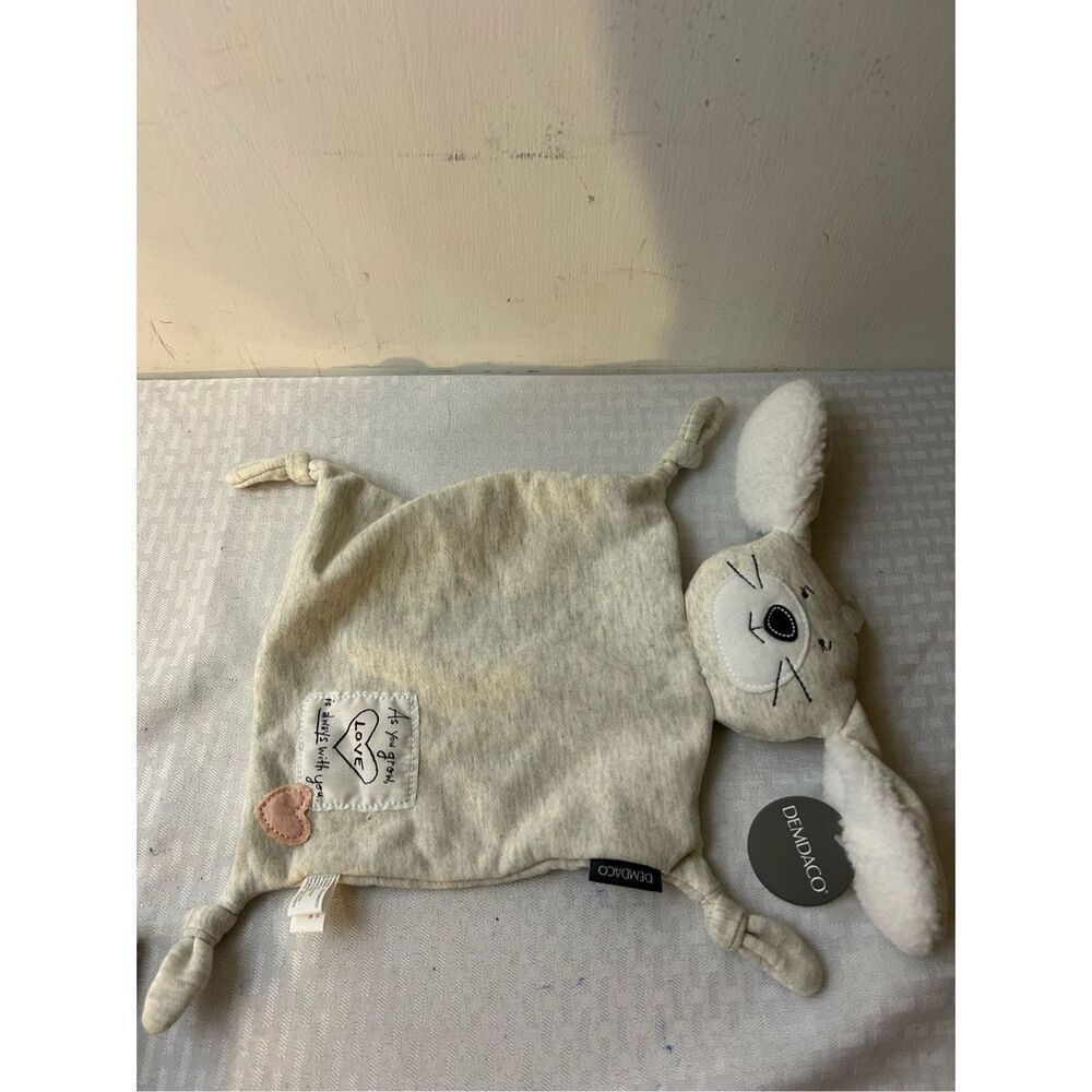 Demdaco Blanket rattle rabbit‎ new